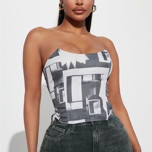 Fashion Nova Corset Top
